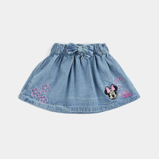 Infant Girls Denim Skirt-LT.Blue