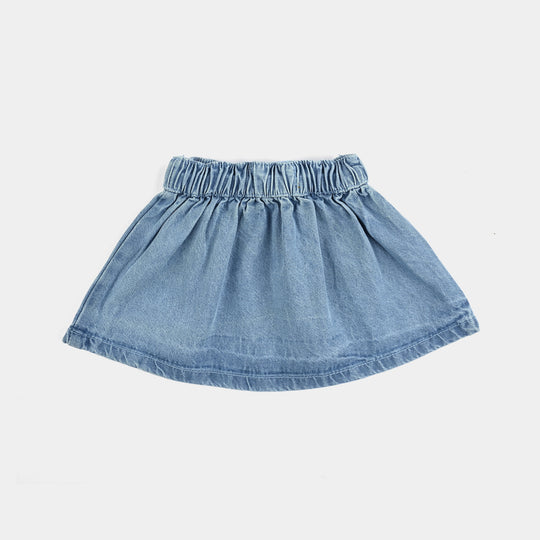 Infant Girls Denim Skirt-LT.Blue