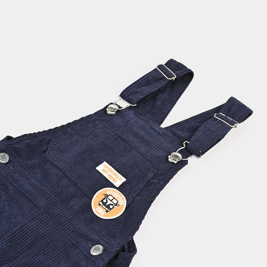 Boys Corduroy Over All Camper-NAVY