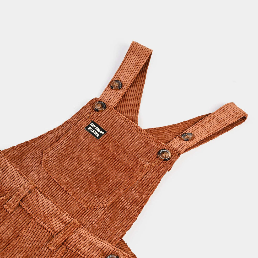 Boys Corduroy Over All Day Dreamer-Rust