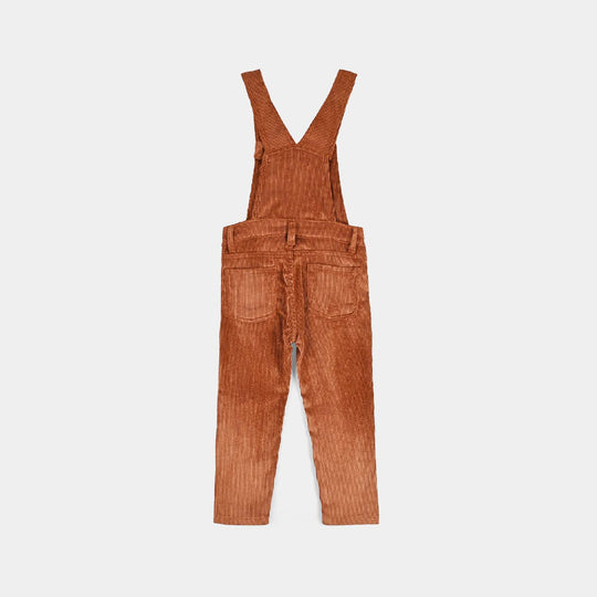 Boys Corduroy Over All Day Dreamer-Rust