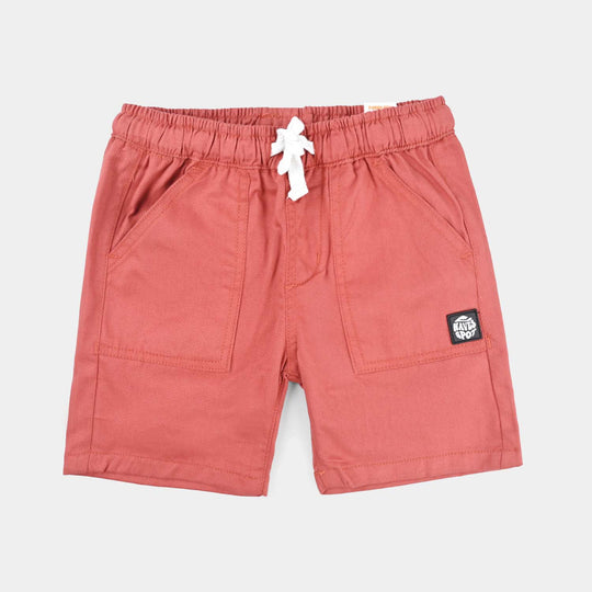 Boys Cotton Twill Short Wave Spot