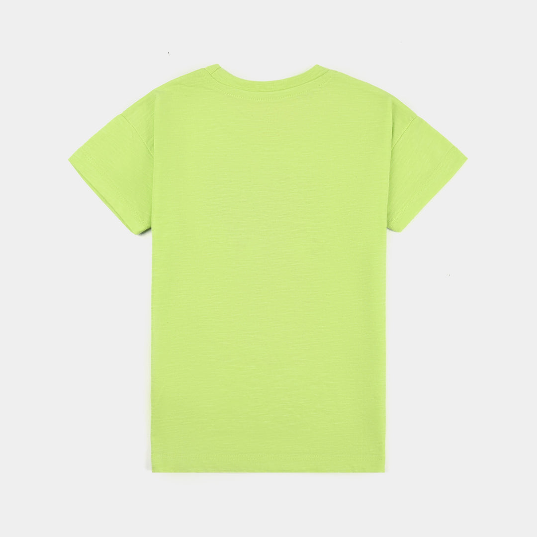 Boys Cotton Jersey T-Shirt H/S Character -Sharp.Gren