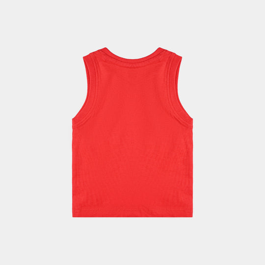 Infant Boys Cotton Jersey Sando Vacay Mood-H.R.Red