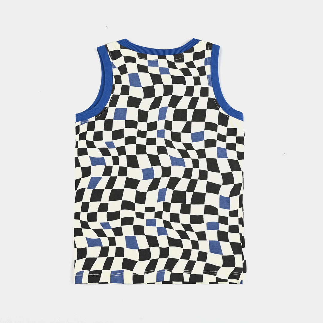 Boys Cotton Jersey Sando (Skate Whatever) - Vanilla Ice