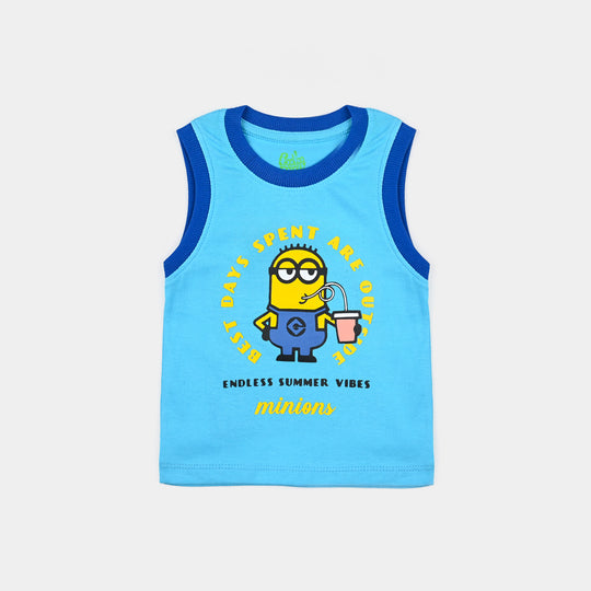 Infant Boys Cotton Jersey Sando Character