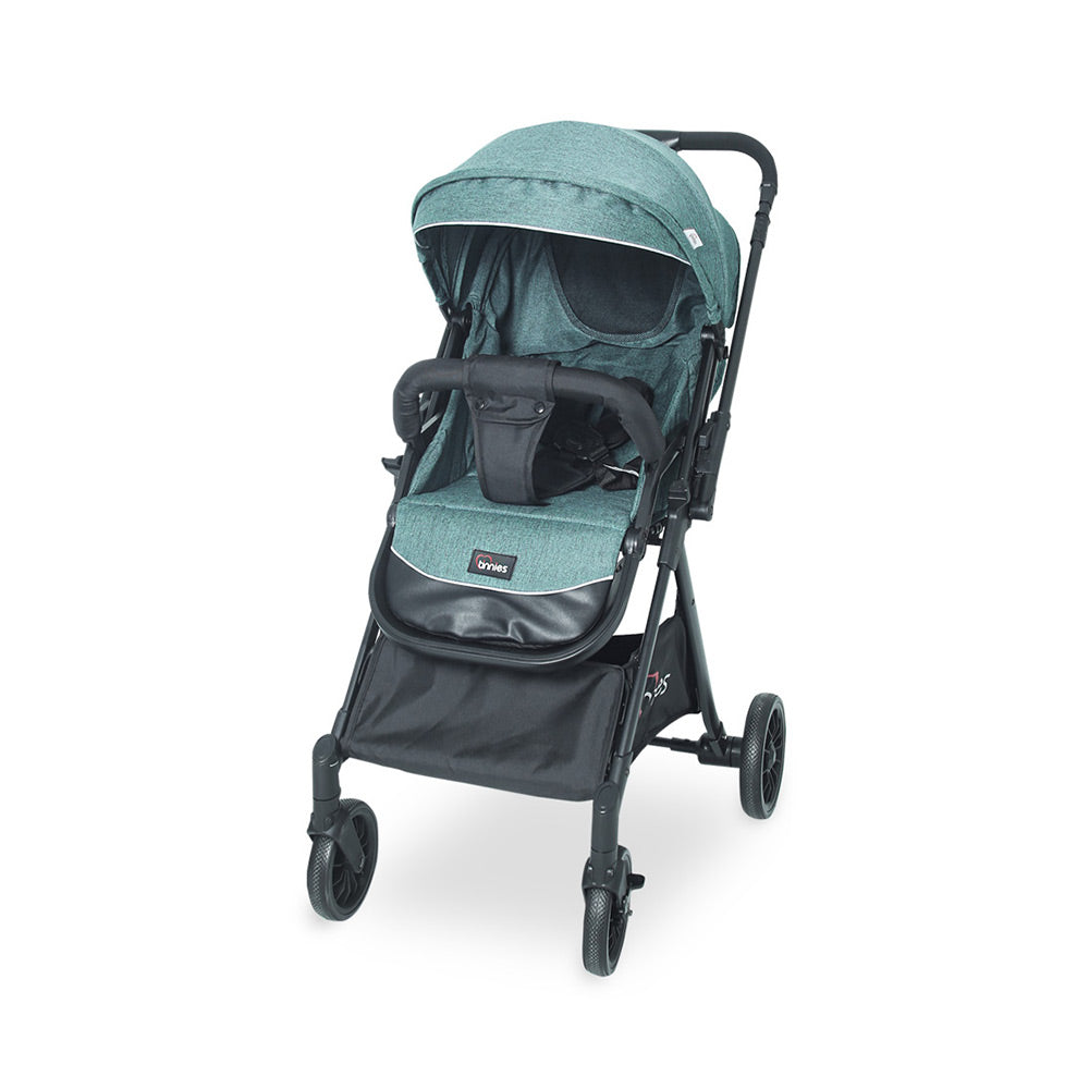 TINNIES REVERSIBLE BABY STROLLER - GREEN