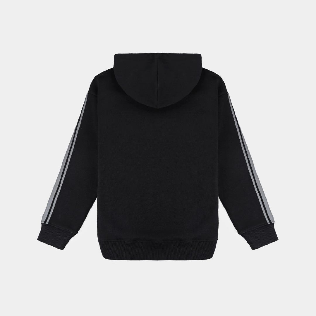 Boys Fleece Jacket The Best Never Rest-Jet Black