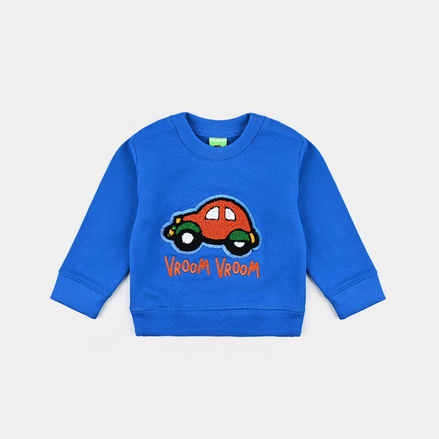 Infant Boys Cotton Terry Sweatshirt Cars