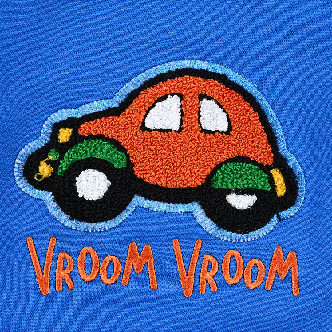 Infant Boys Cotton Terry Sweatshirt Cars