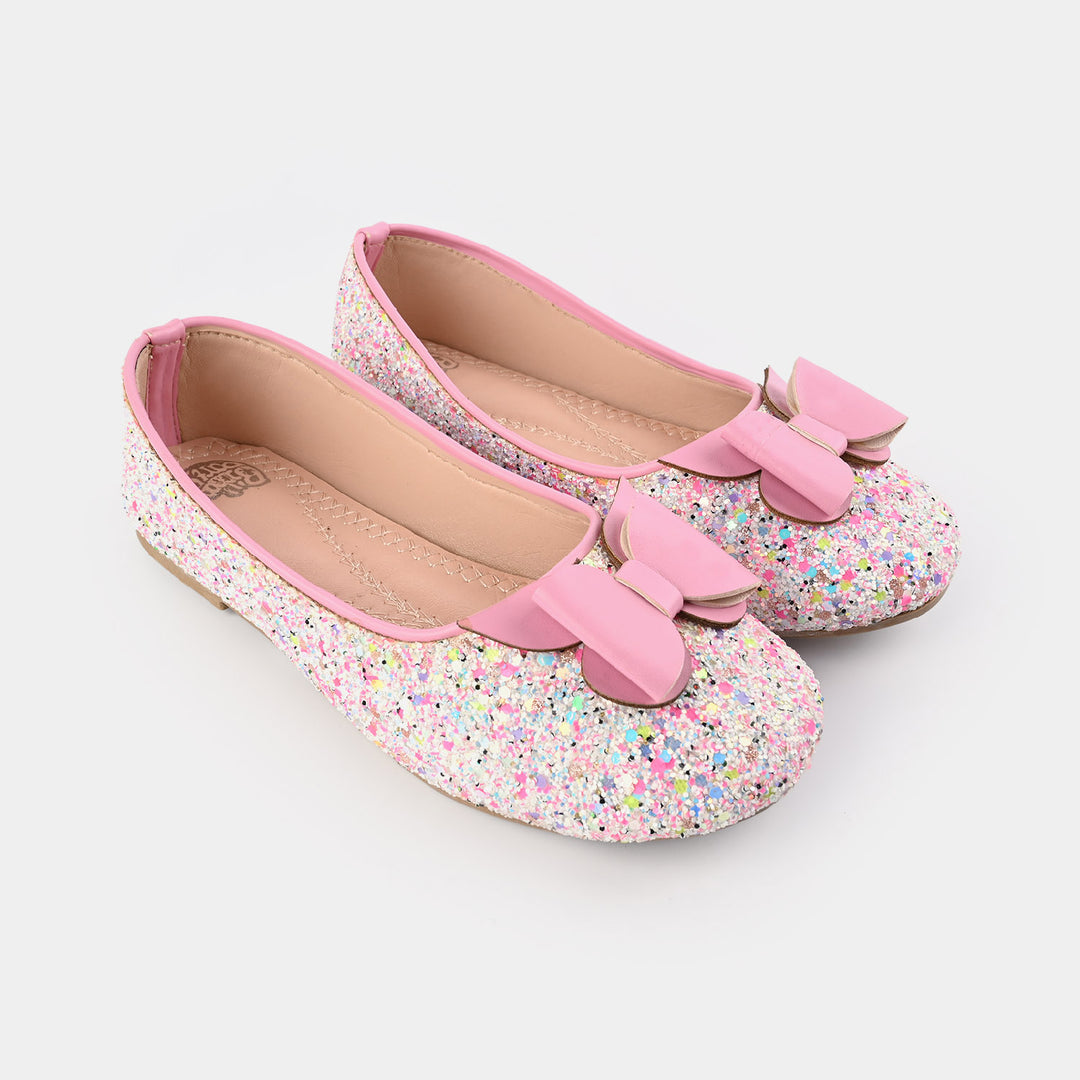 Girls Pumps 456-89-Pink