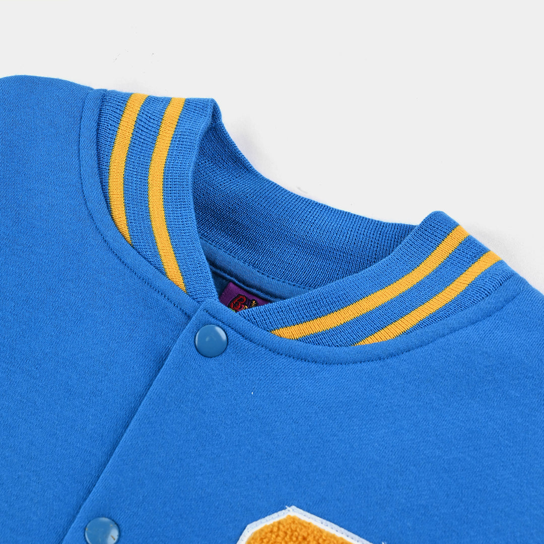 Boys Fleece Jacket The Hedgehog-Blue