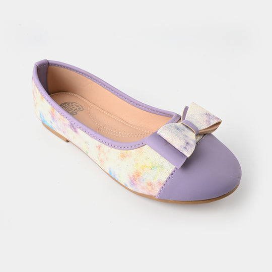 Girls Pumps 11-33-Purple