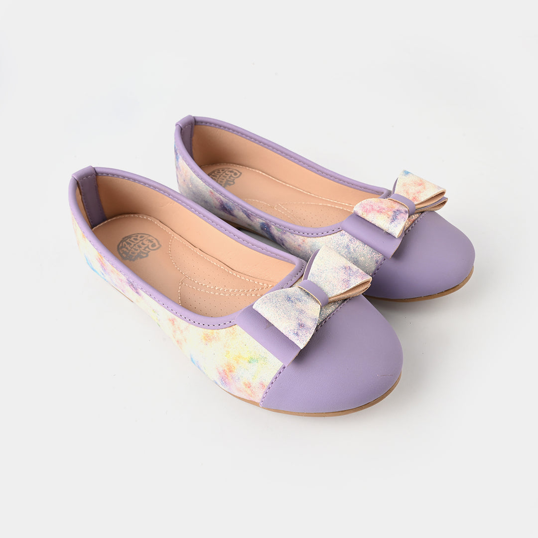 Girls Pumps 11-33-Purple