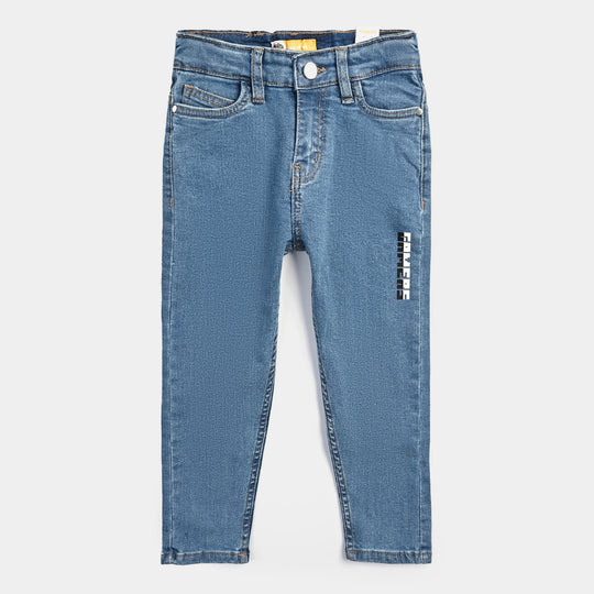 Boys Denim Stretch Pant Game Time-Ice Blue