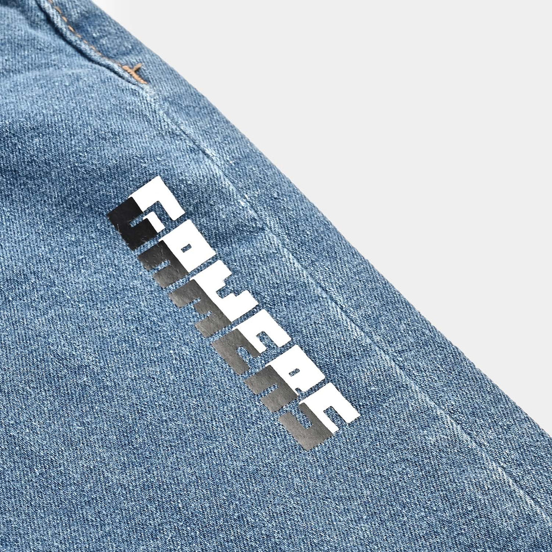 Boys Denim Stretch Pant Game Time-Ice Blue