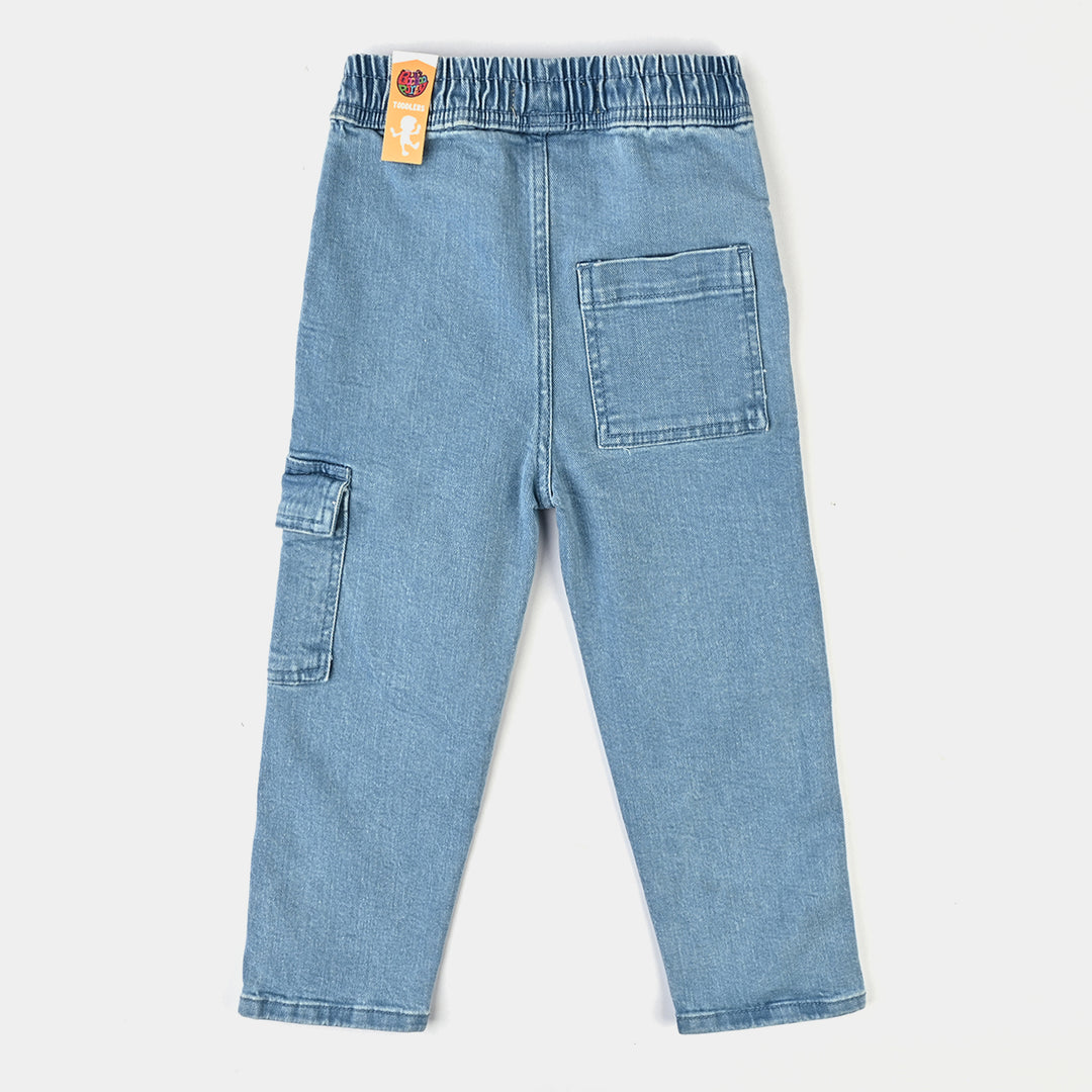 Boys Denim Stretch Pant Make New Rules-Ice Blue