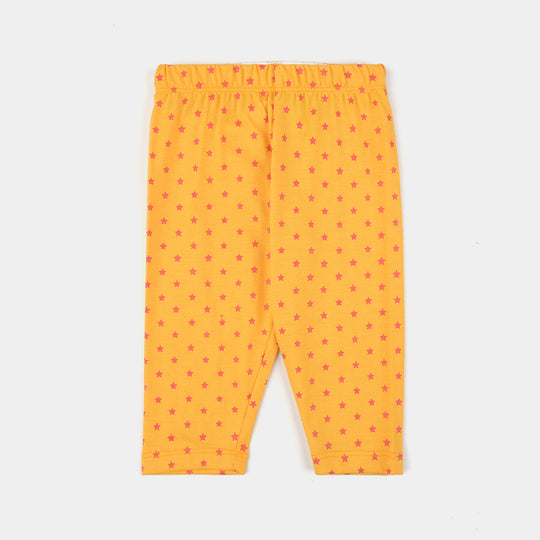 Infant Boys Poly Cotton Jersey Night Suit-Citrus