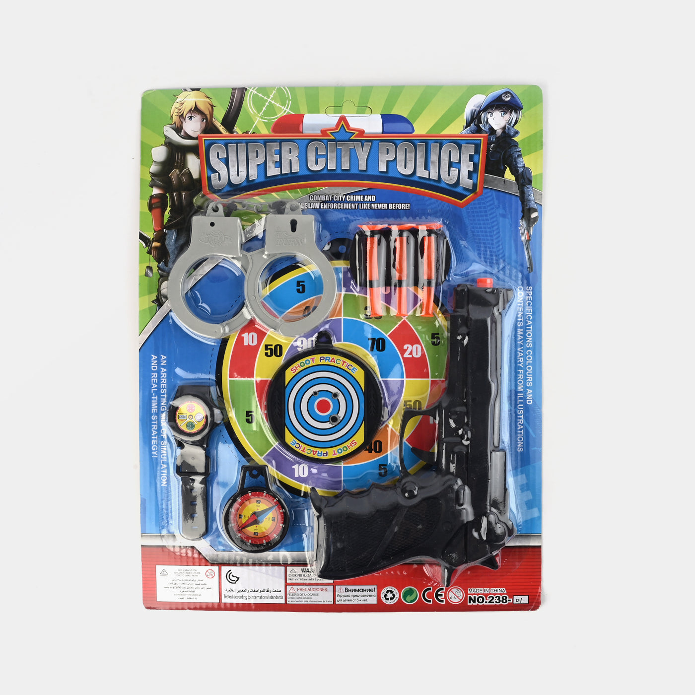 Police Game Play Set For Kids