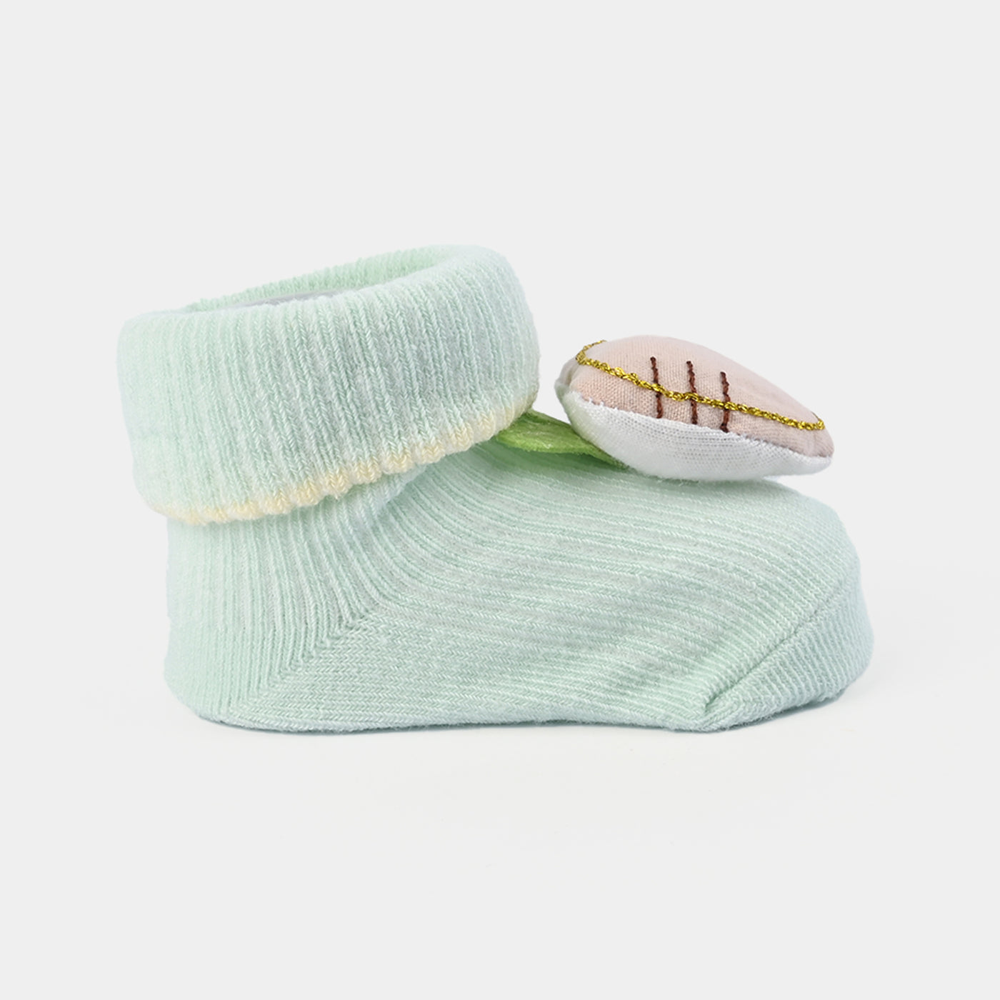 NEW BORN BABY 1 PAIR SOCKS | Sea Green