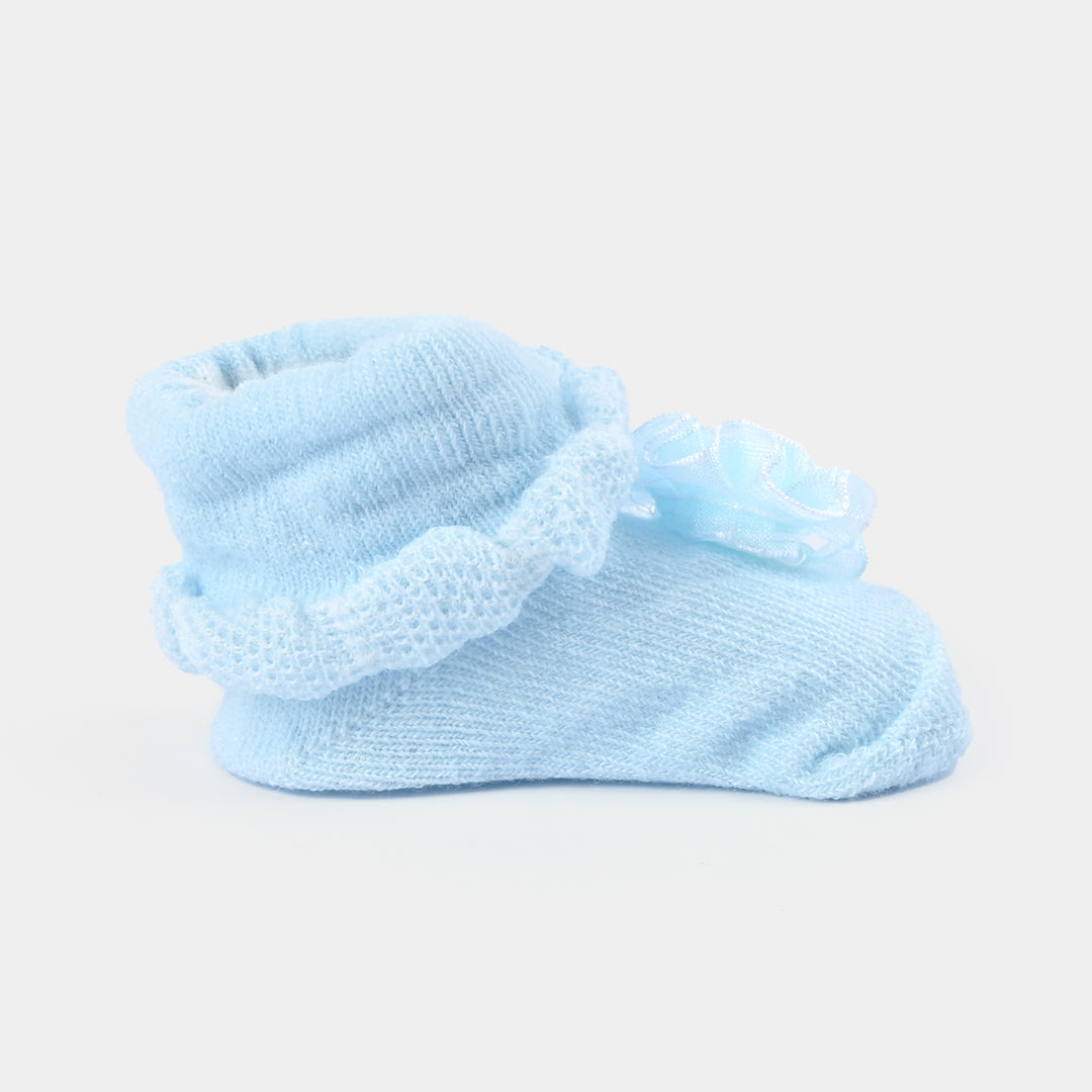 NEW BORN BABY 1 PAIR SOCKS | Blue