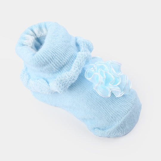 NEW BORN BABY 1 PAIR SOCKS | Blue