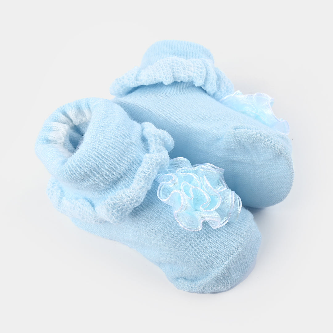 NEW BORN BABY 1 PAIR SOCKS | Blue