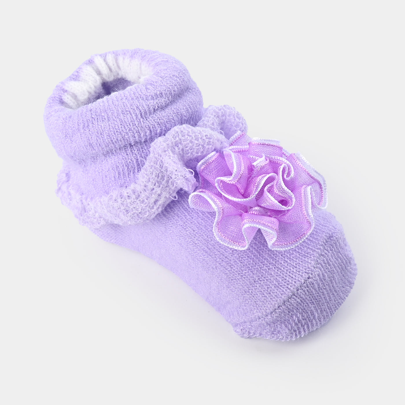 NEW BORN BABY 1 PAIR SOCKS | Purple