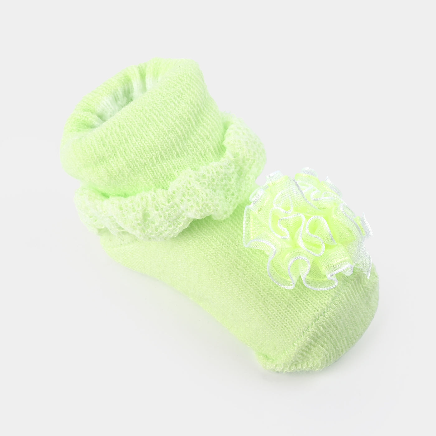 NEW BORN BABY 1 PAIR SOCKS | Green