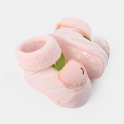 NEW BORN BABY 1 PAIR SOCKS | Pink