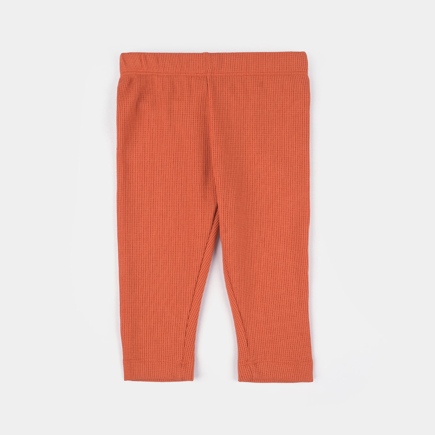 Infant Boys Thermal Suit Waffle Style-APRICOT