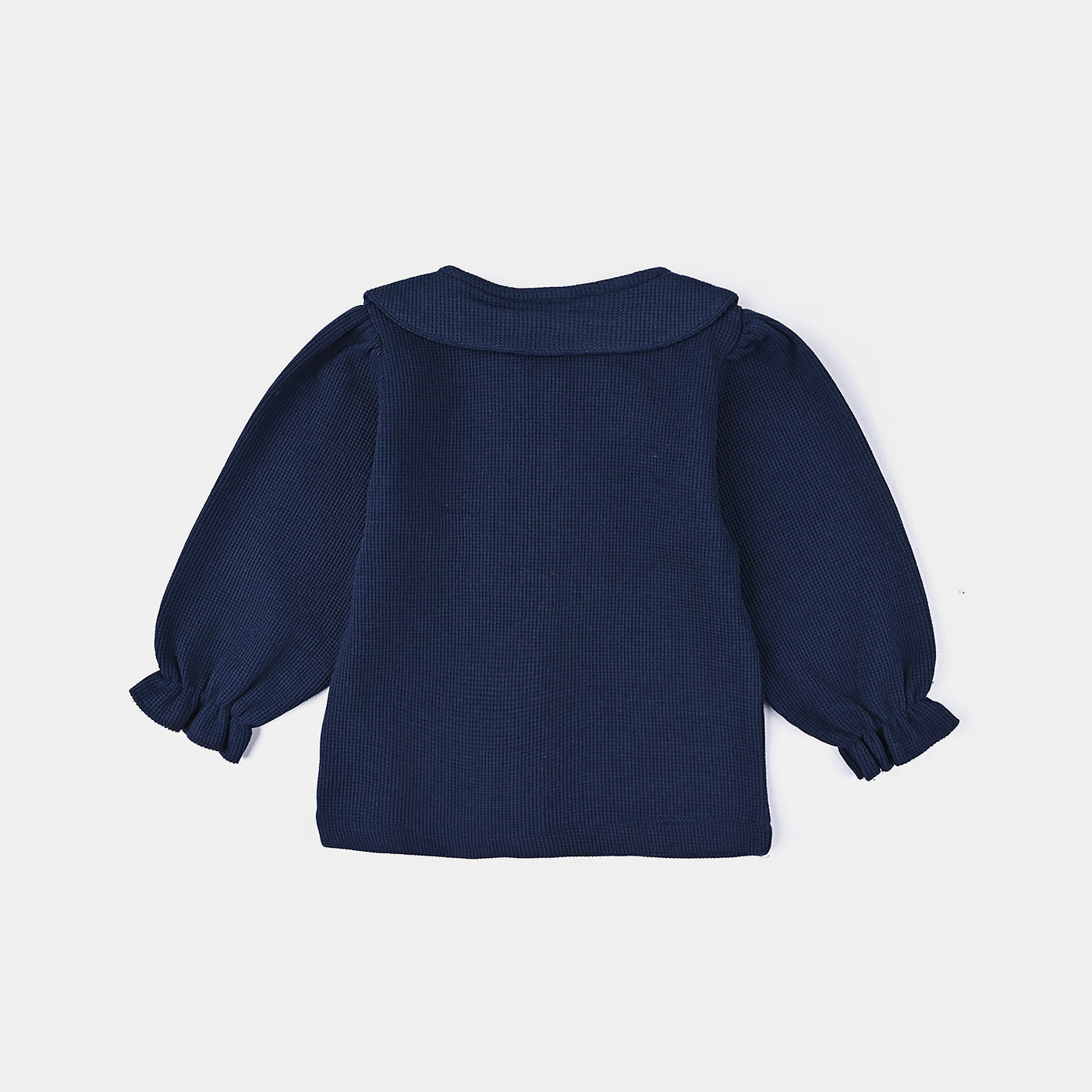 Infant Girls Thermal Suit Front Open-NAVY