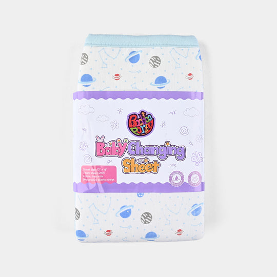 Baby Changing Sheet 13*16 Moon | Blue