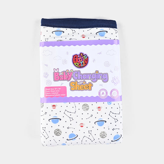 Baby Changing Sheet 13*16 Moon | Navy Blue