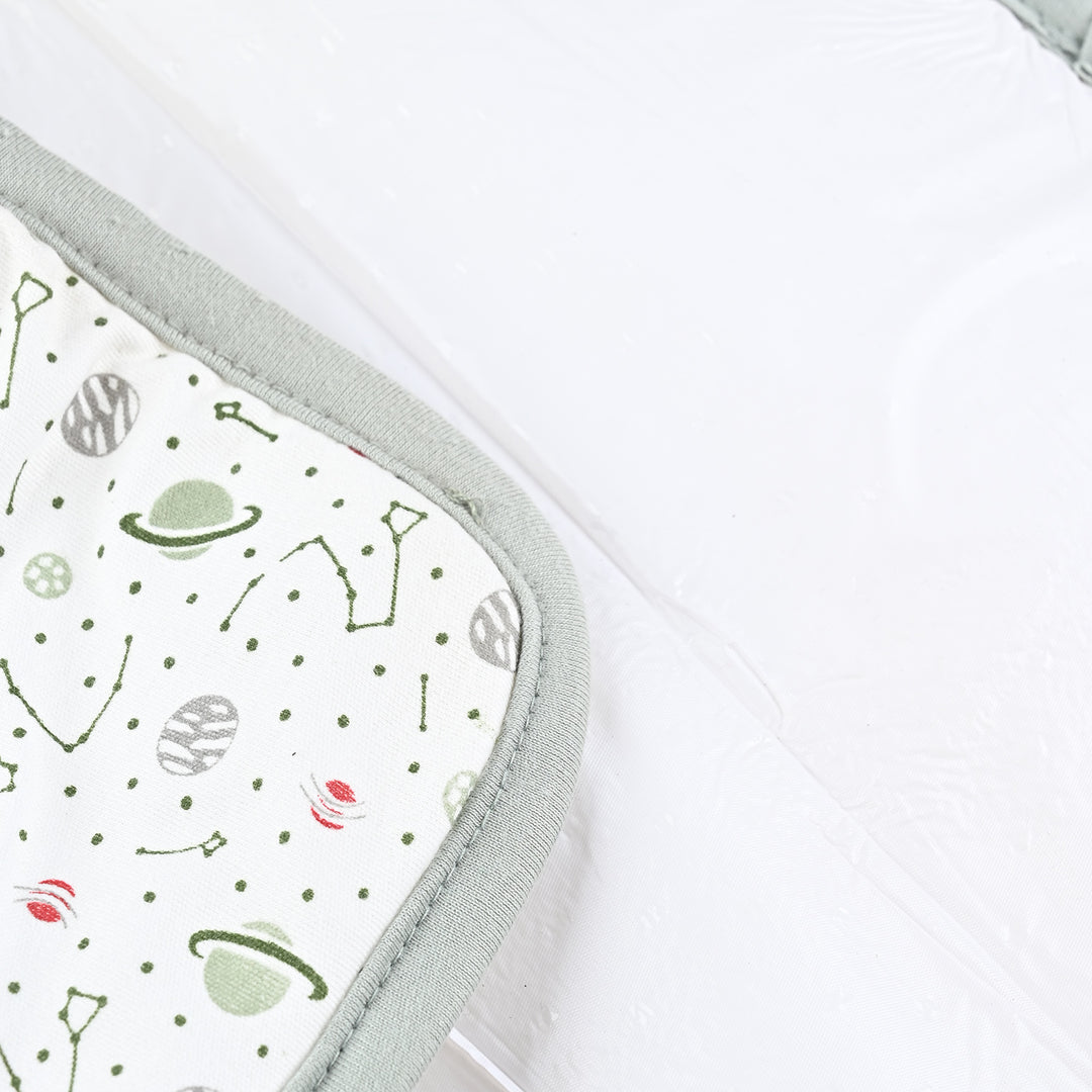 Baby Changing Sheet 13*16 Moon | Green