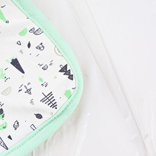 Baby Changing Sheet 13x16 Tree |  Light Green