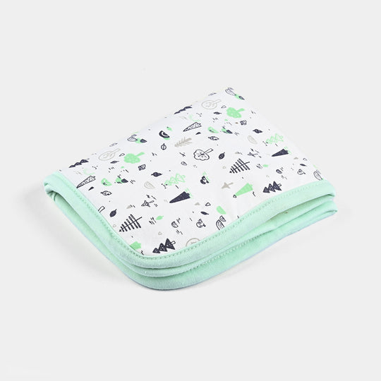 Baby Changing Sheet 13x16 Tree |  Light Green