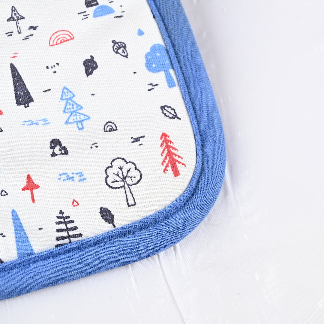 Baby Changing Sheet 13x16 Tree | Blue