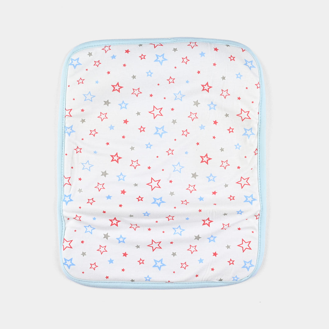 Baby Changing Sheet 13x16 Star |  Blue