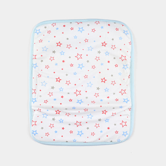 Baby Changing Sheet 13x16 Star |  Blue