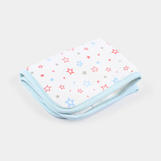 Baby Changing Sheet 13x16 Star |  Blue