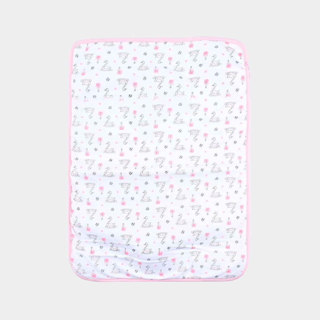 Baby Changing Sheet Duck | Light Pink