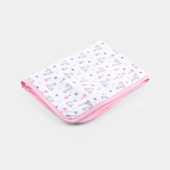 Baby Changing Sheet Duck | Light Pink