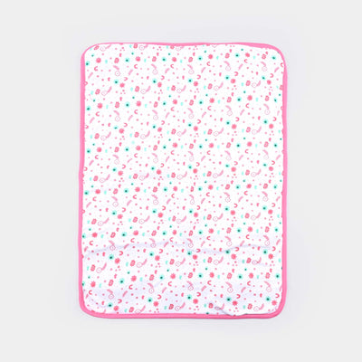 Baby Changing Sheet Flower | Pink