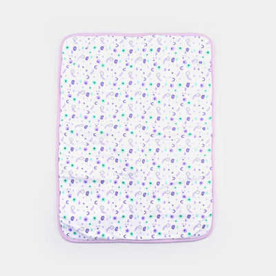 Baby Changing Sheet Flower | Purple