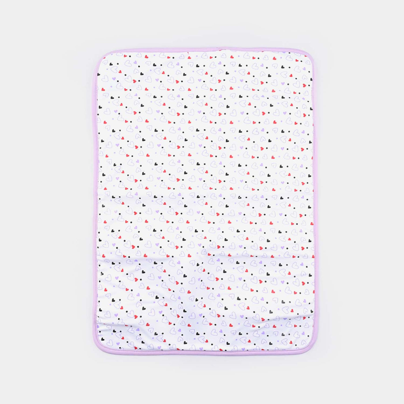 Baby Changing Sheet Heart | Purple