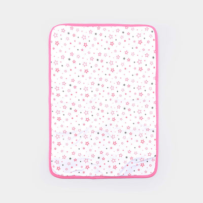 Baby Changing Sheet Star | Pink