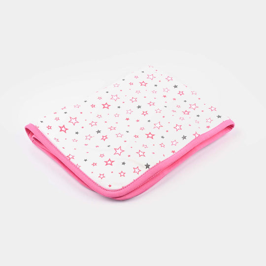 Baby Changing Sheet Star | Pink