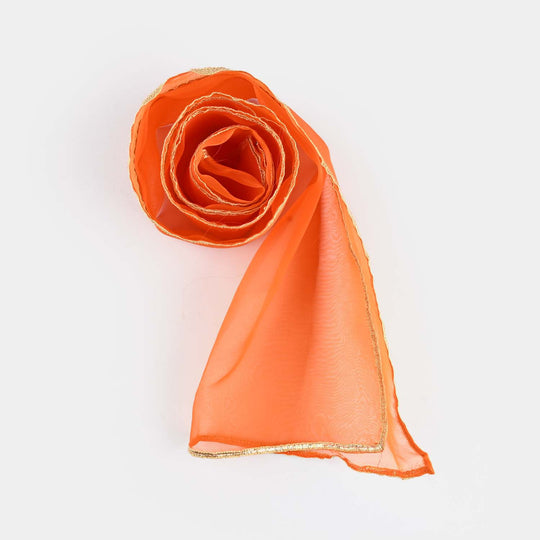 Girls Raw Silk 3 Pcs Bahar-Pink