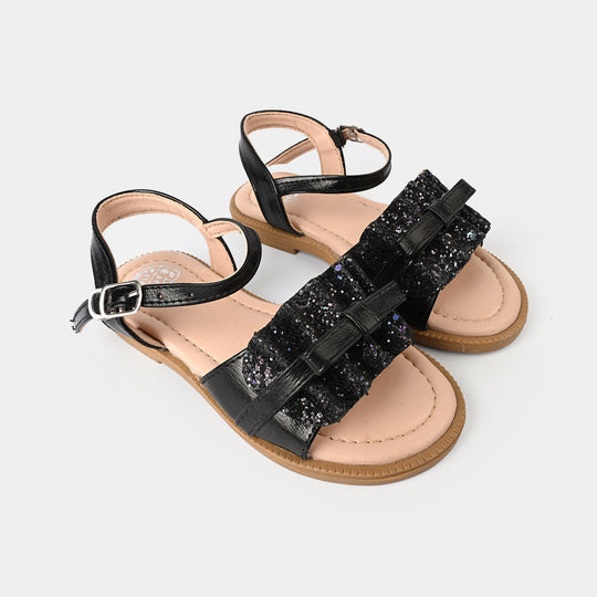 Girls Sandal 456-93-BLACK